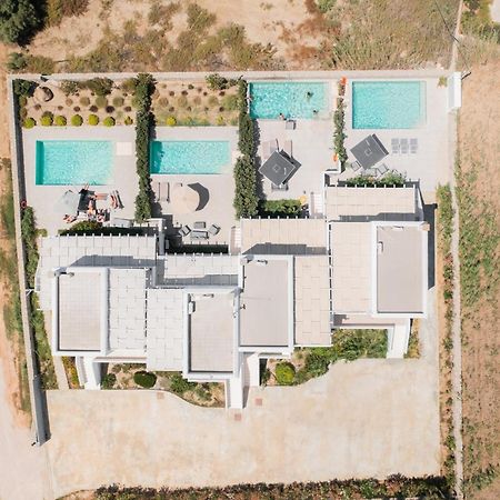 Salinus Beachfront Private Pool Villas Plaka  Exterior photo