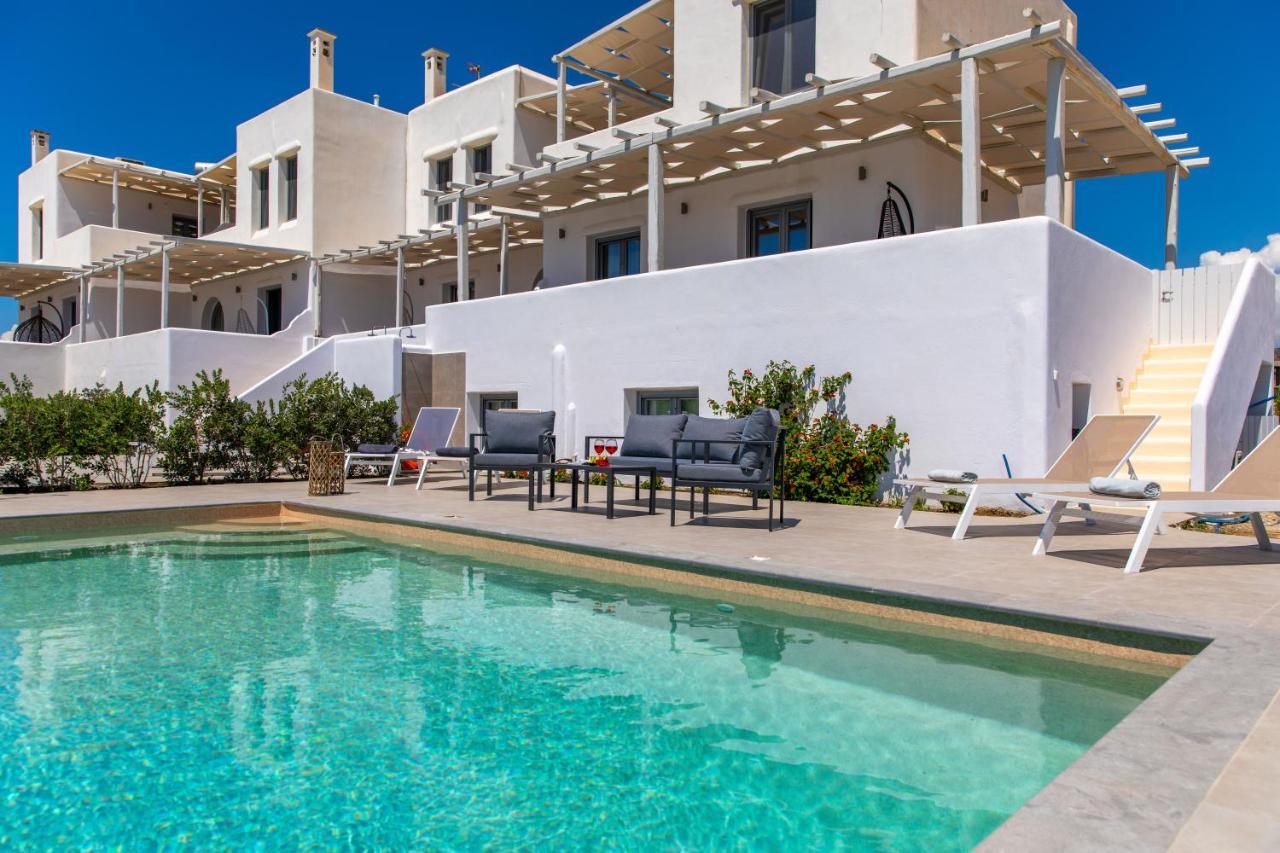 Salinus Beachfront Private Pool Villas Plaka  Exterior photo