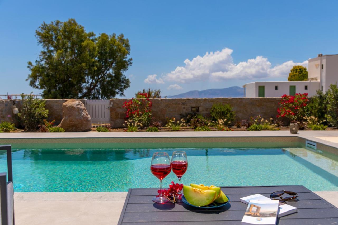 Salinus Beachfront Private Pool Villas Plaka  Exterior photo