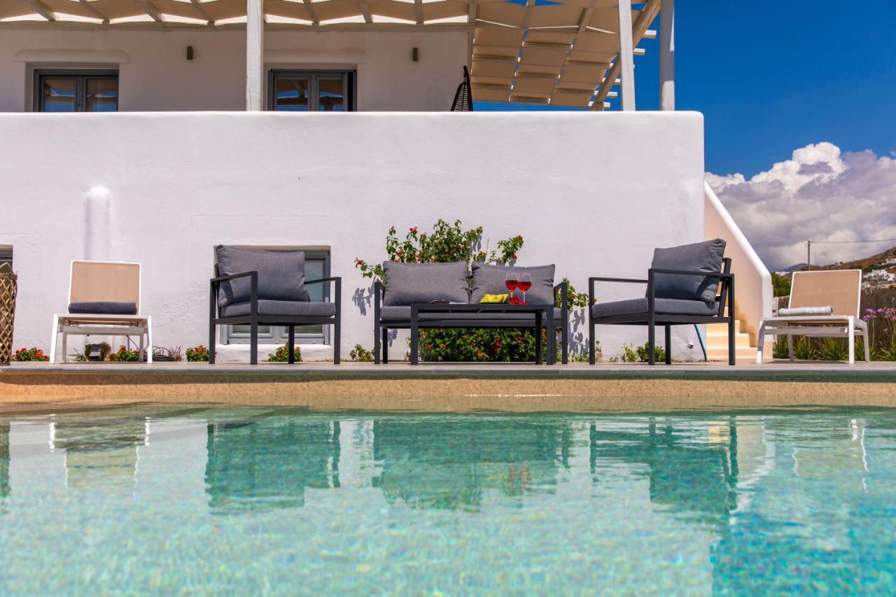 Salinus Beachfront Private Pool Villas Plaka  Exterior photo
