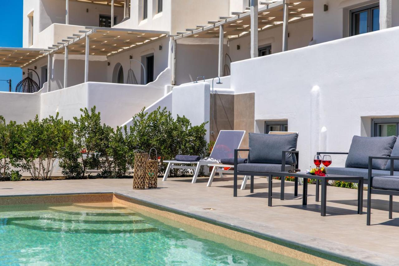 Salinus Beachfront Private Pool Villas Plaka  Exterior photo