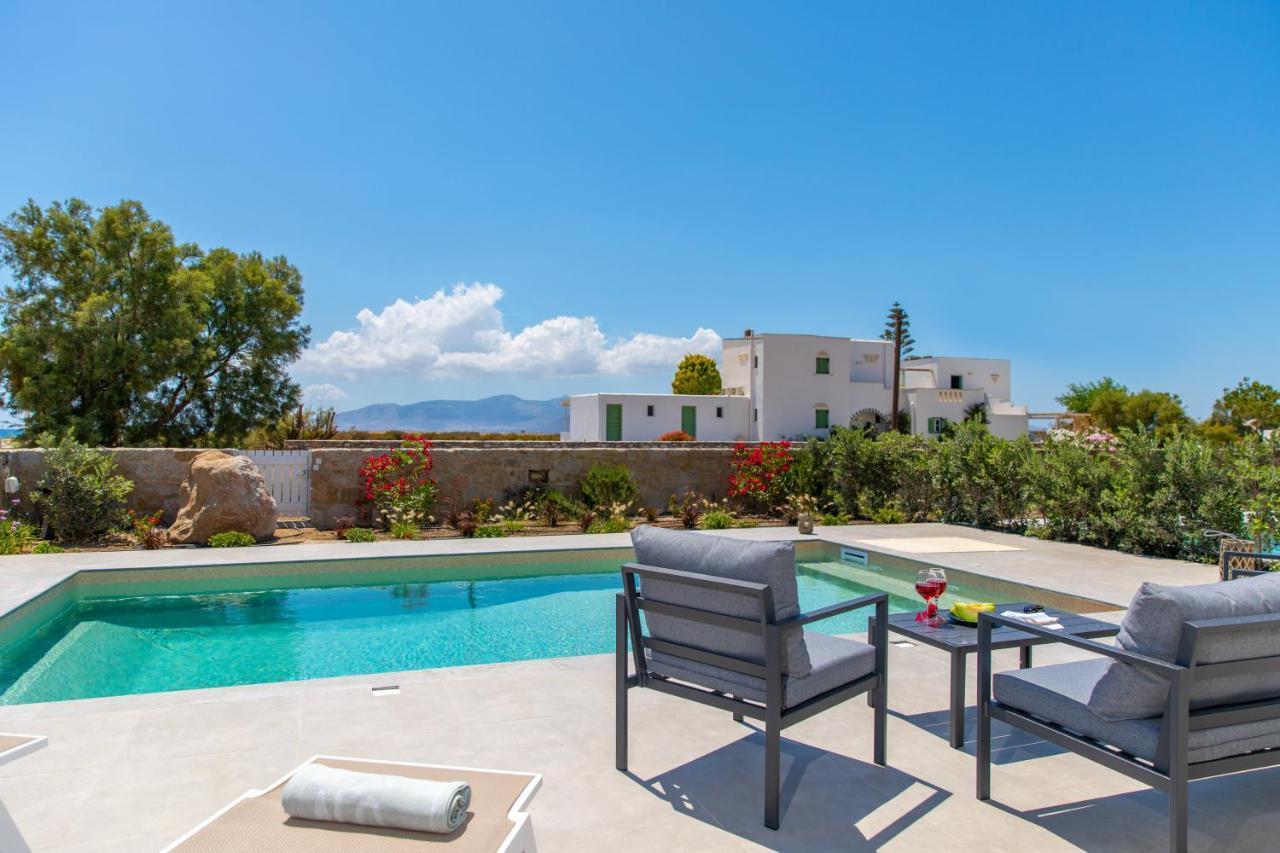 Salinus Beachfront Private Pool Villas Plaka  Exterior photo