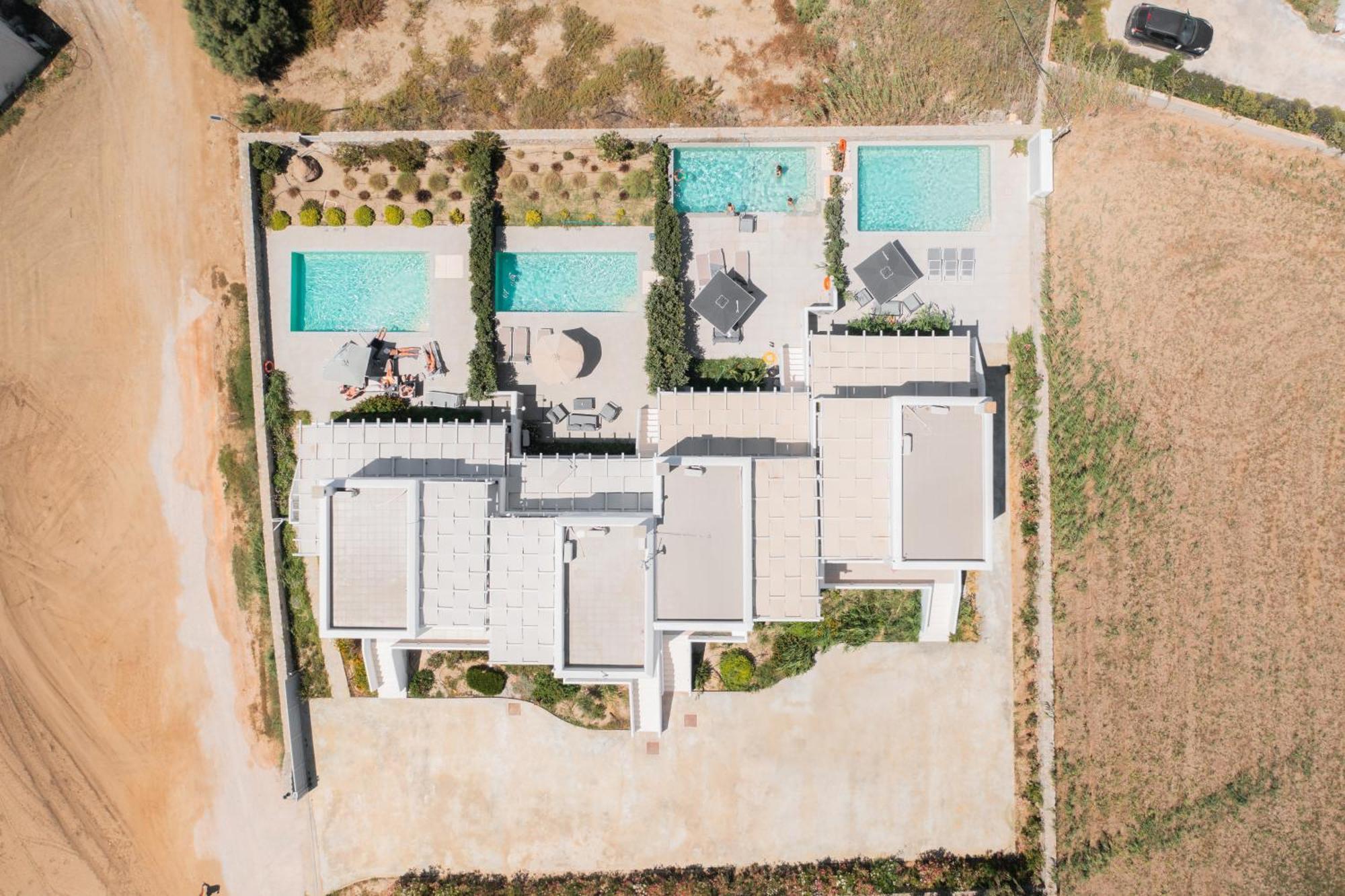 Salinus Beachfront Private Pool Villas Plaka  Exterior photo