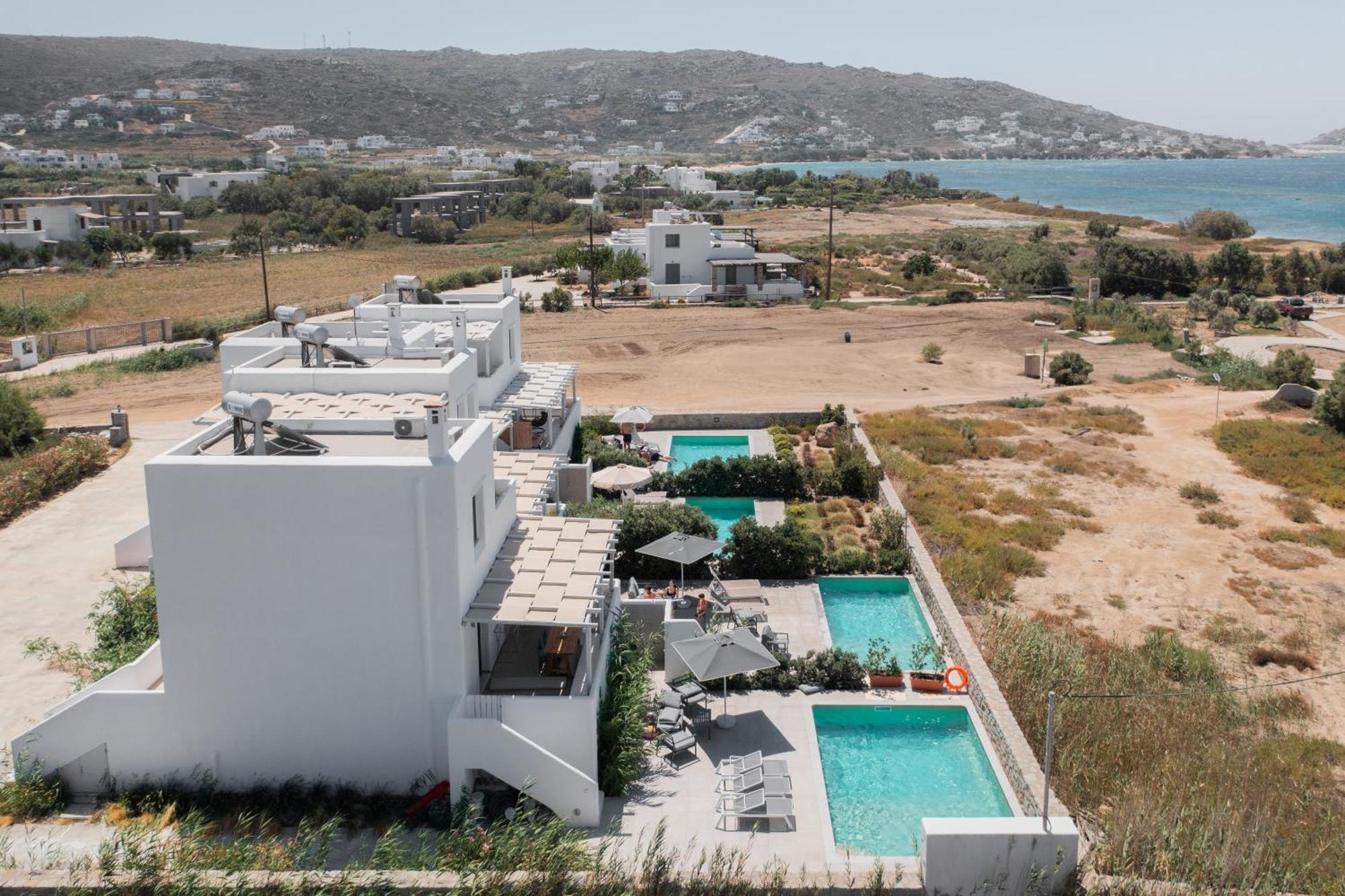 Salinus Beachfront Private Pool Villas Plaka  Exterior photo