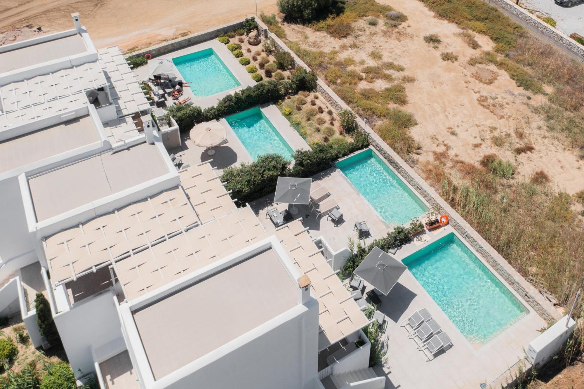 Salinus Beachfront Private Pool Villas Plaka  Exterior photo