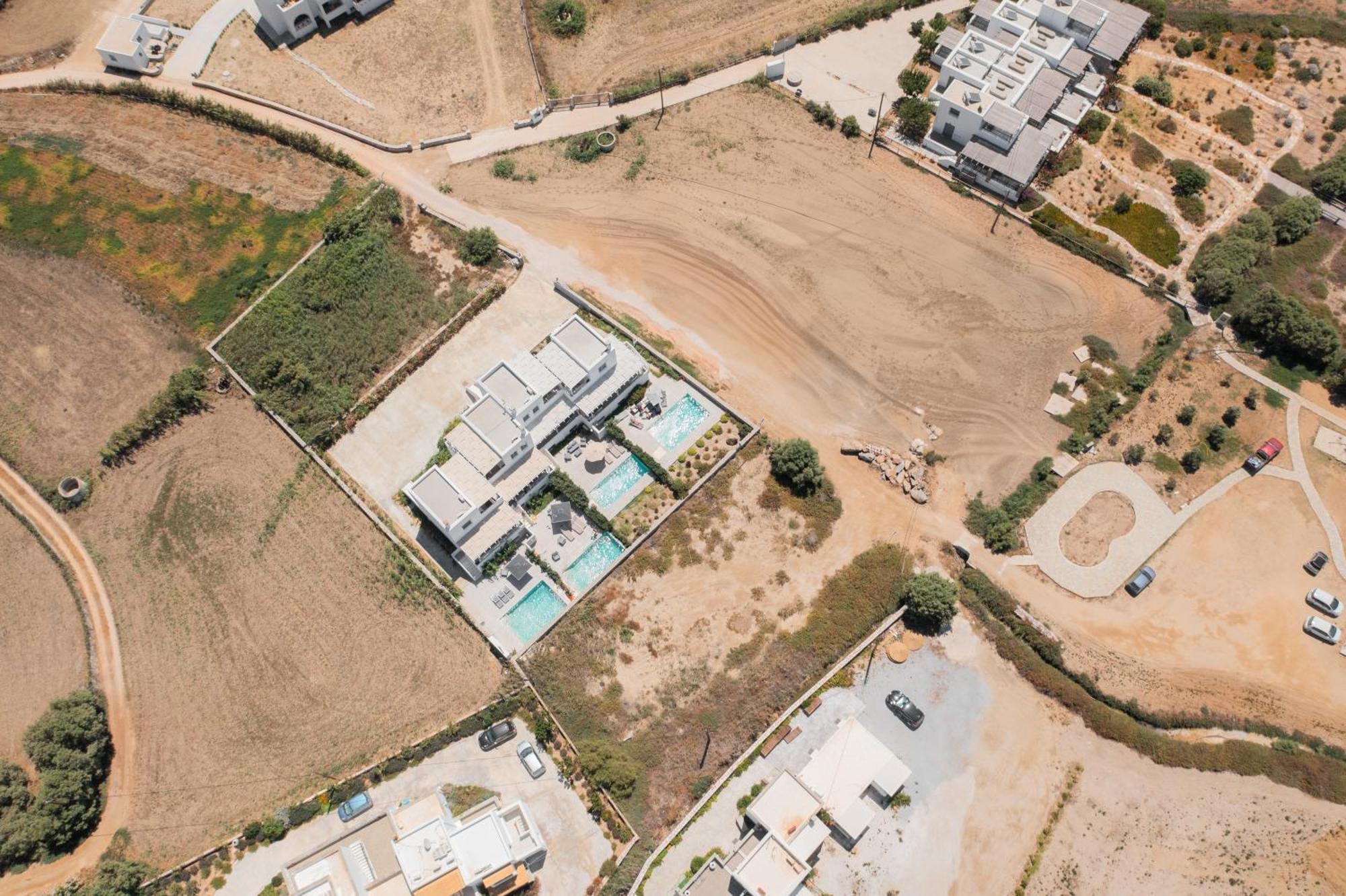 Salinus Beachfront Private Pool Villas Plaka  Exterior photo