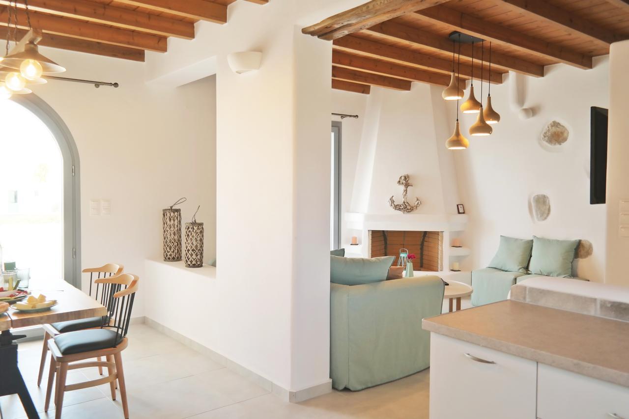 Salinus Beachfront Private Pool Villas Plaka  Exterior photo